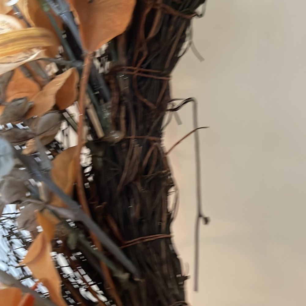 Fall Wreath indoor or covered porch - Picture 4 of 4
